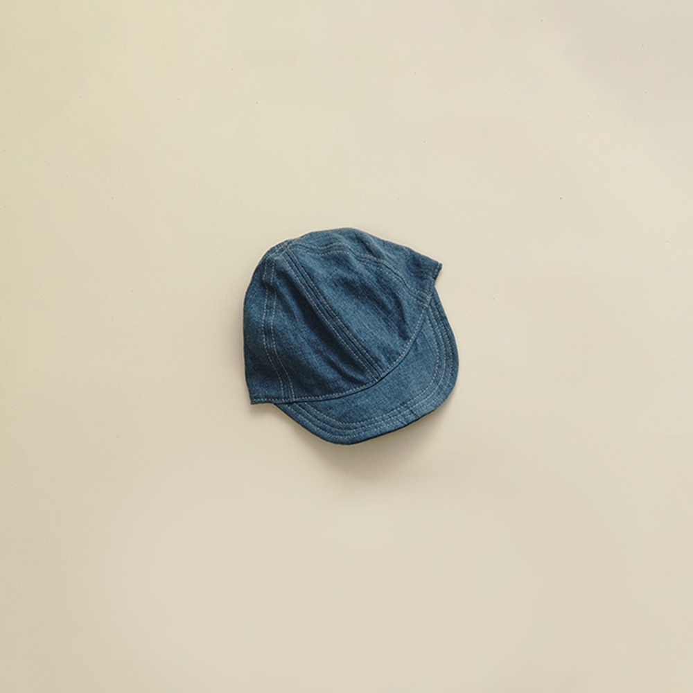 BALL CAP_LINEN BLUE